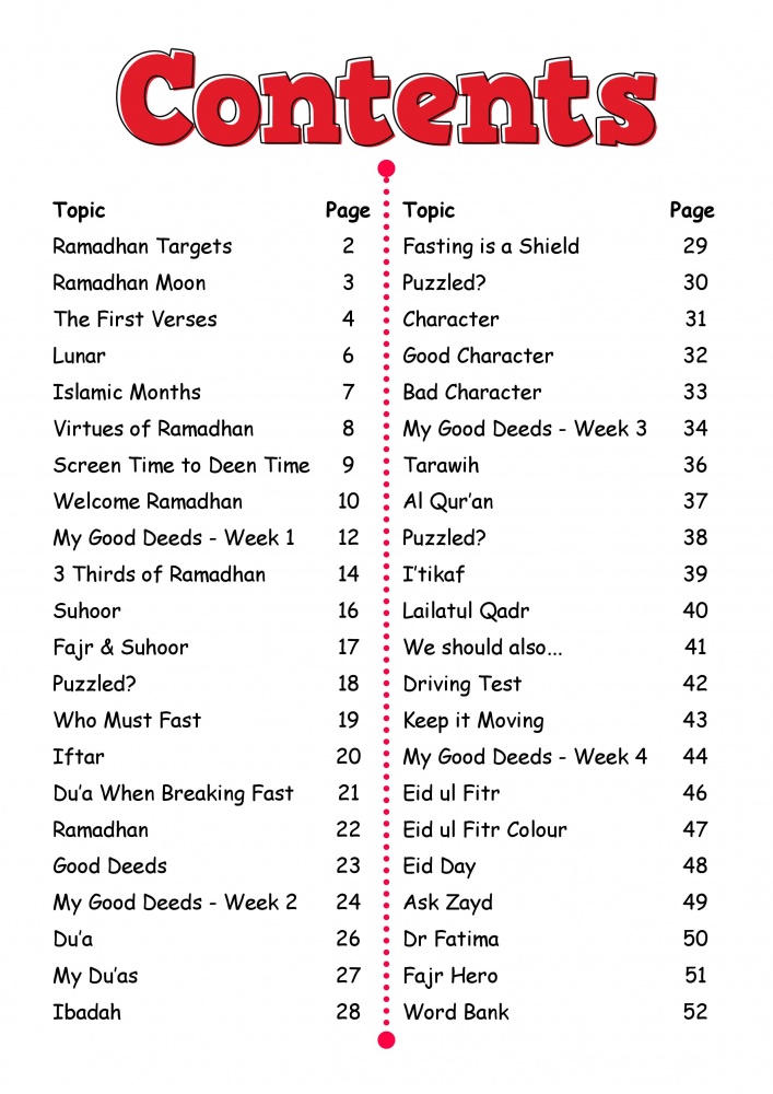 Ramadhan workbook for kidz - a colourful engaging book for introducing young minds to Ramadhan  (A4)